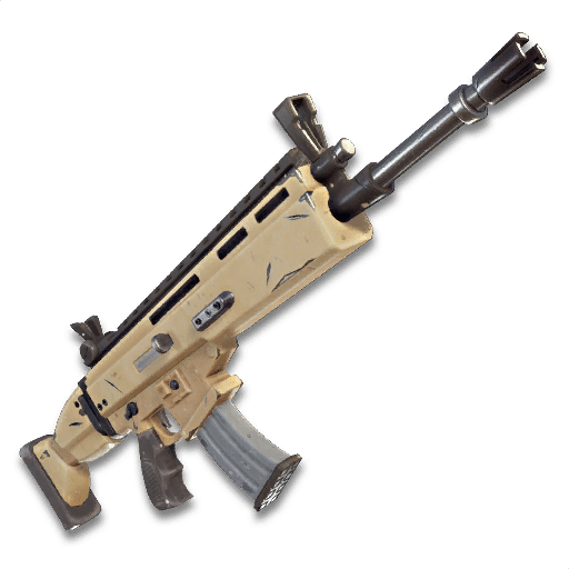 Fusil d'assault SCAR légendaire Fortnite - Ma vie de Bambi